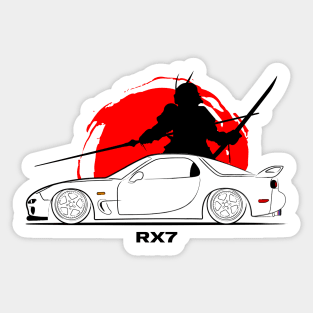 JDM RX7 Sticker